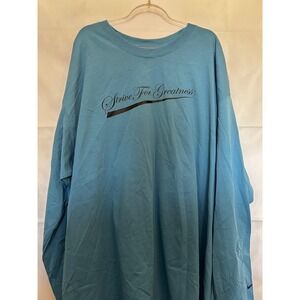 Nike Lebron James Strive For Greatness T-shirt - Blue - Medium